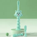 Baby Cartoon Bear Training Pulizia dello spazzolino da denti